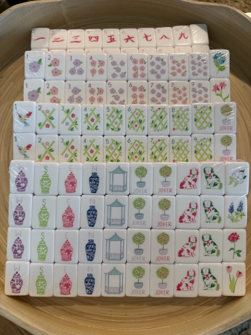 Floral & Classic Acrylic Mahjong Tile Set
The Perfect Mother’s Day Gift!!🎁